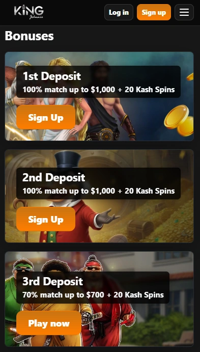 Download the Johnnie Kash Kings App